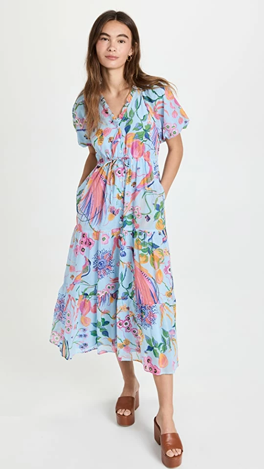 Deals ๐ฅฐ Banjanan Poppy ๐ Dress Cool Blue ๐