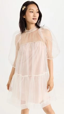 Brand new 💯 Black Halo Charm 👗 Dress Frothy Rose ⌛