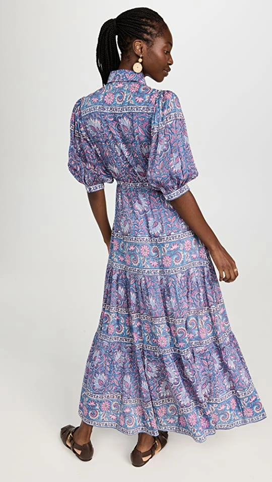 Best Sale ๐ Bell Blair Maxi ๐ Dress Purple Floral ๐ - Image 2