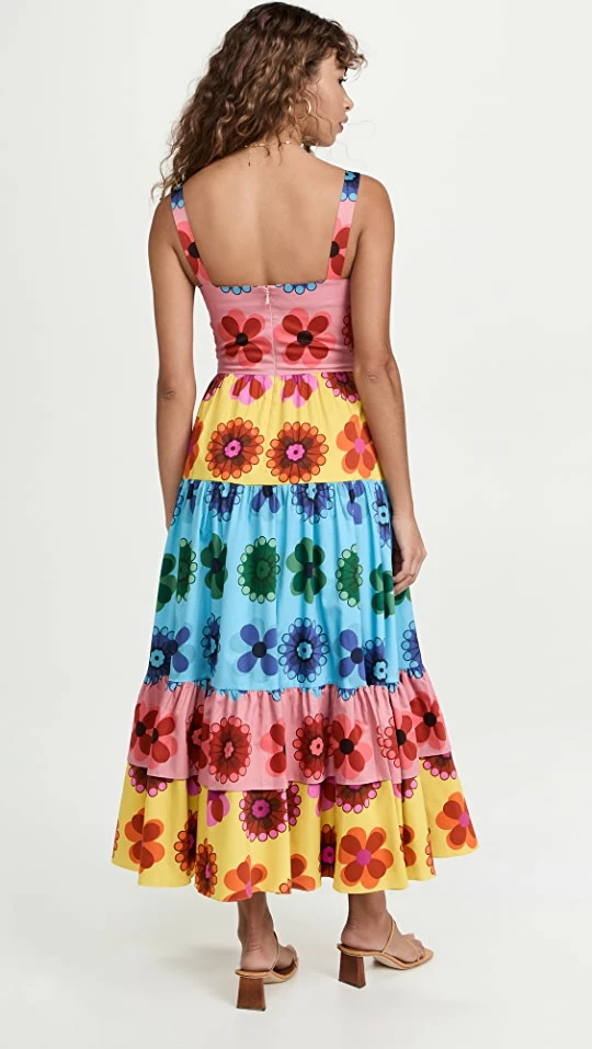 Flash Sale โ Borgo De Nor Daniela ๐ Dress Floral Pop Multi โ๏ธ - Image 2