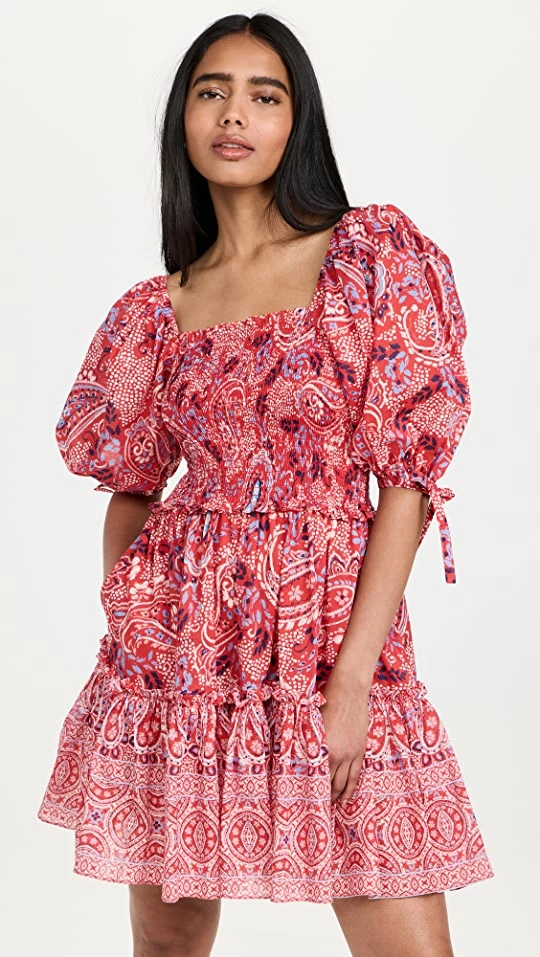 Wholesale โญ Cara Cara Lenny ๐ Dress Paisley Border Spice ๐