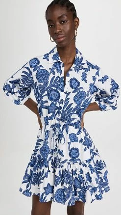 Hot Sale ⌛ Cara Cara Robin 👗 Dress Anna Floral Ivory ⭐