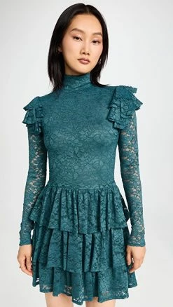 Best reviews of 🌟 CAROLINE CONSTAS Emily 👗 Dress Aegean Sea 🔔