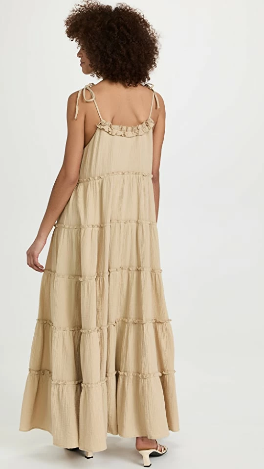 Cheapest 🔔 Charlie Holiday Senorita Maxi 👗 Dress Natural 🥰 - Image 2