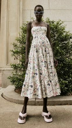 Discount 🎁 Cinq à Sept Gavin 👗 Dress Papyrus Multi 🧨