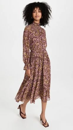 Best reviews of ⭐ Cinq à Sept Amari 👗 Dress Desert Rose Multi ⭐