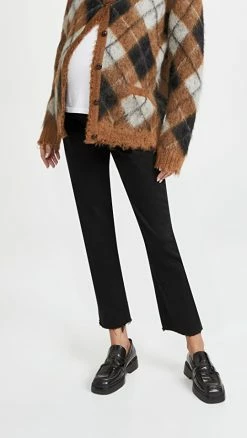 Coupon ✔️ DL1961 Patti Straight Maternity Ankle 👖 Jeans Black ✨