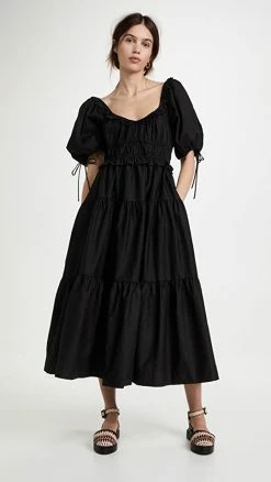 Coupon ⌛ En Saison Brielle 👗 Dress Black 😀