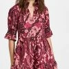 Cheap 👍 Figue Halima 👗 Dress Fall Paisley Berry 🔥