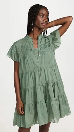 Best Pirce 🛒 Isabel Marant Étoile Lanikaye 👗 Dress Verdigris ⌛