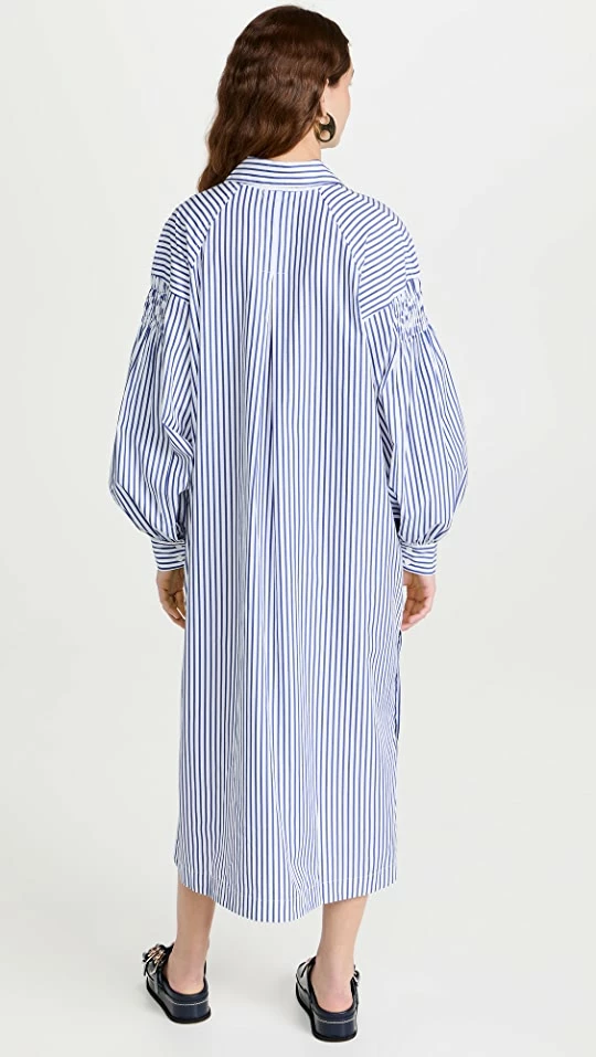 Cheapest โค๏ธ Lee Mathews Landon ๐ Shirtdress Blue ๐ฅฐ - Image 2
