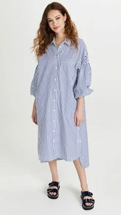 Cheapest ❤️ Lee Mathews Landon 👕 Shirtdress Blue 🥰