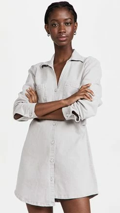 Cheap 💯 Le Jean Eliza 👗 Dress Beige ✔️