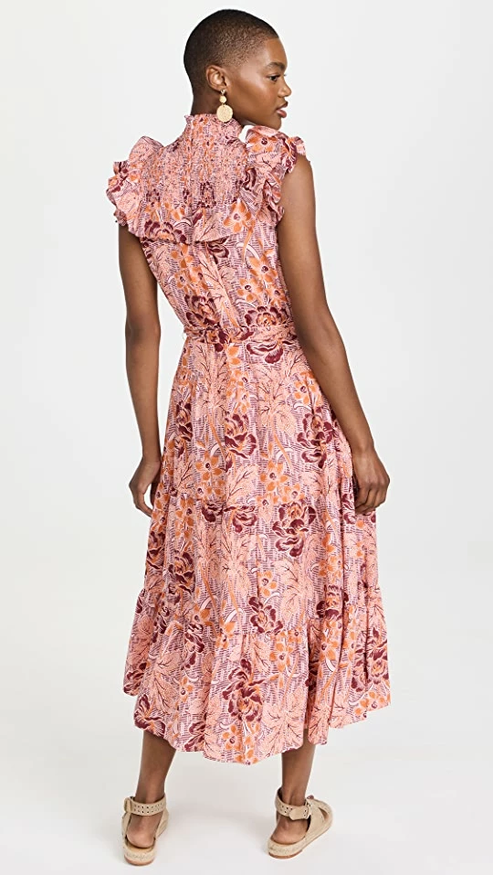 Cheap โ LIKELY Levine ๐ Dress Peony/Rust Multi ๐ - Image 2