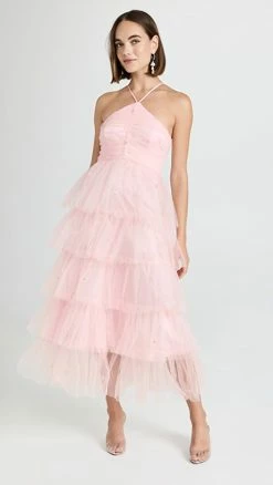 Best Pirce 🔥 LIKELY Shane 👗 Dress Pink 💯