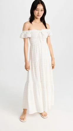 Budget 😀 L*Space Lucia 👗 Dress Cream 🎁