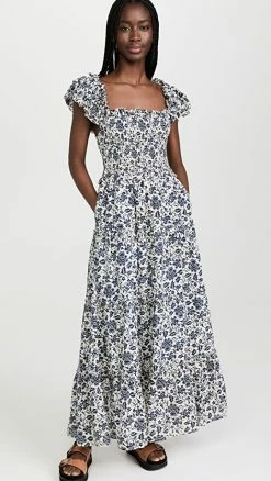 Best Sale 👍 Love The Label Gaya 👗 Dress Light Blue Print ✨