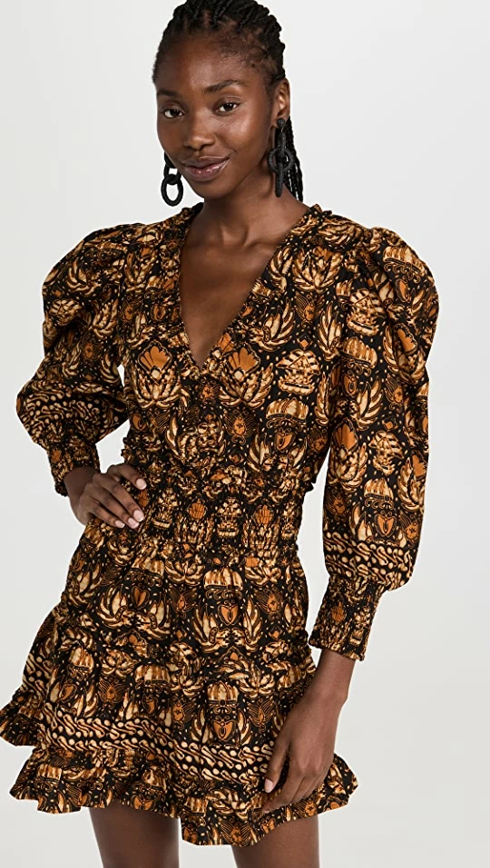 Budget ๐ Love The Label Eleanor ๐ Dress Dahlia Black Print ๐คฉ