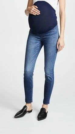 Best deal ❤️ Madewell Maternity Over-the-Belly Skinny 👖 Jeans Danny Wash 🤩