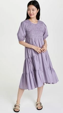 Cheap 😉 Merlette Vallarta 👗 Dress Lavender Ash 👏