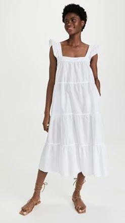 Best reviews of ๐ Nation LTD Camille Easy Sundress White โค๏ธ
