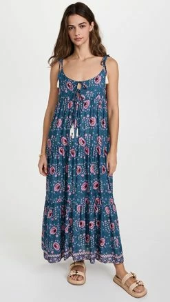 Wholesale 👏 Natalie Martin Collection January 👗 Dress Vintage Flowers Azure ⌛