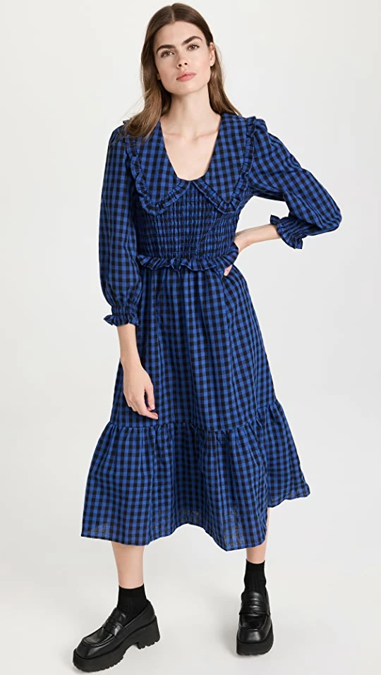 Brand new ๐ O.p.t Kobo ๐ Dress Blue Gingham ๐