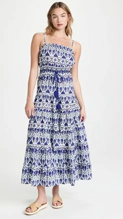 New ⭐ Playa Lucila Printed Maxi Blue Print 🛒