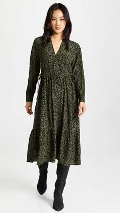 Top 10 ❤️ RAILS Maple 👗 Dress Olive Batik Cheetah ⌛