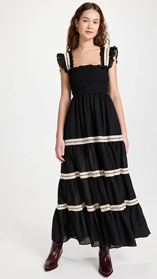 Promo ๐ฅฐ RIXO Aubrie ๐ Dress Black ๐