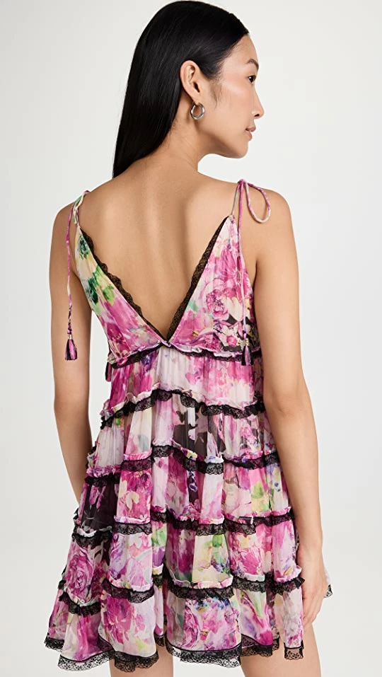 Flash Sale 🛒 ROCOCO SAND Short 👗 Dress Black/Pink 🎉 - Image 2