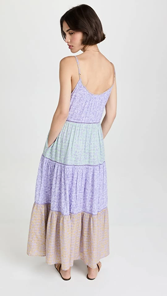 Wholesale 💯 Roller Rabbit Ismay Dakota Maxi 👗 Dress Lavender ⌛ - Image 2