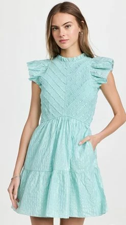 Best reviews of ✔️ Saylor Carraway 👗 Dress Aqua ❤️