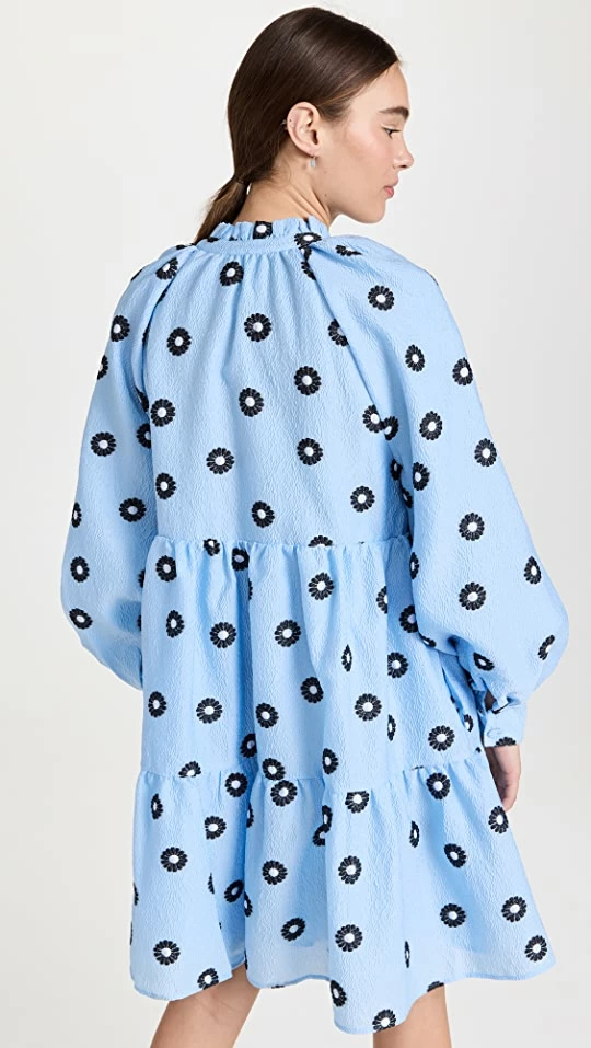 Cheap ๐งจ Stine Goya Jasmine ๐ Dress Mini Daisy Blue ๐ - Image 2