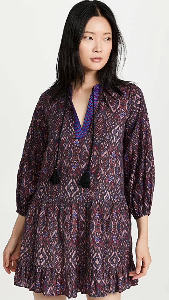 Best deal โ Shoshanna Umbrella Mini ๐ Dress Jet Multi โค๏ธ