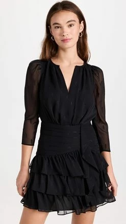 Wholesale ✔️ Shoshanna Kieran 👗 Dress Jet ✔️