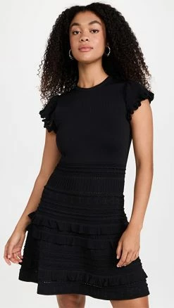 Deals ⭐ Shoshanna Sofie 👗 Dress Jet 😍