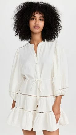 Best Sale ✨ Significant Other Theodora 👗 Dress Ivory ❤️