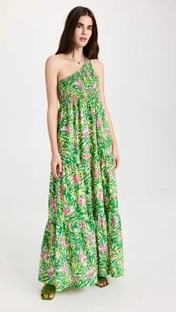 Wholesale 🔔 SWF Centred One Shoulder Maxi 👗 Dress Ischia 👍