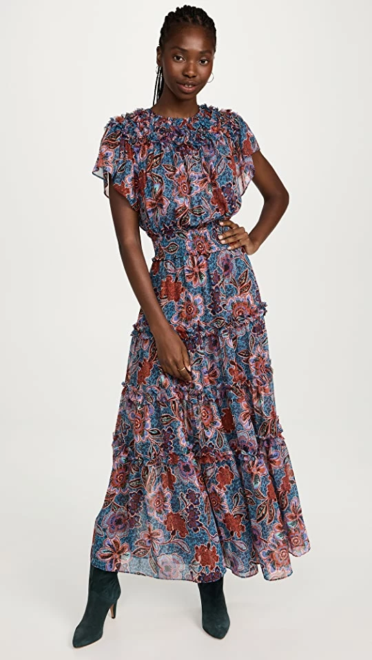 Flash Sale ๐ฅ MISA Suki ๐ Dress Cerulean Flora ๐