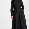 Top 10 👍 Tory Burch Cotton Poplin Eleanor 👗 Dress Black 🌟
