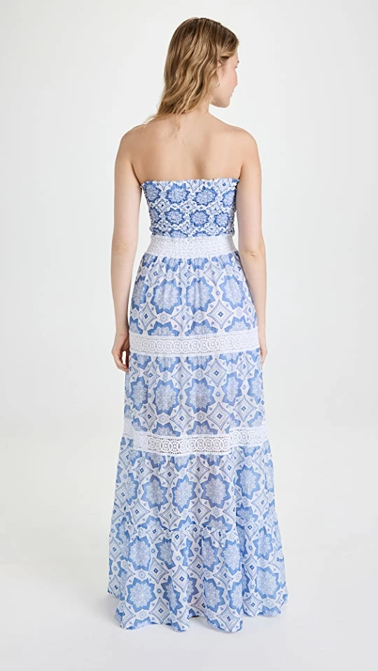 Best Pirce ๐ Temptation Positano Amalfi ๐ Dress Loto Blue โญ - Image 2