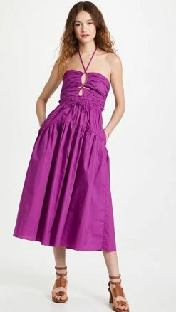 Coupon 😍 Ulla Johnson Ella 👗 Dress Orchid 🛒