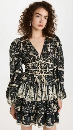 Cheapest ❤️ Ulla Johnson Nina 👗 Dress Rainforest 🎁