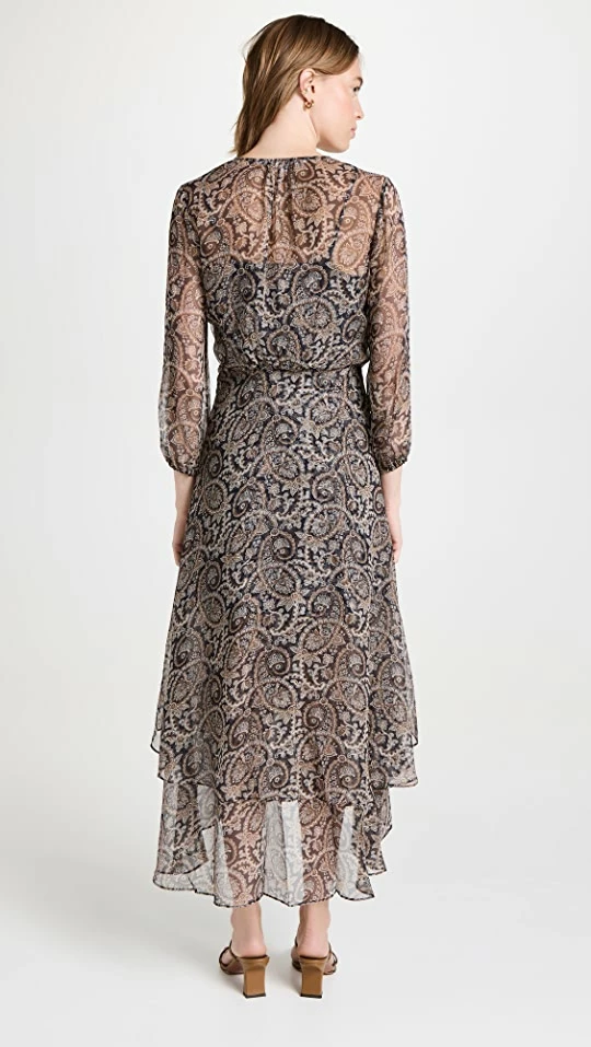 Buy ๐ Veronica Beard Quinlan ๐ Dress Marine Blue Multi ๐ - Image 2