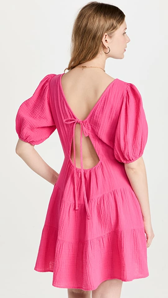 Coupon ๐ XIRENA Nissa ๐ Dress Hot Pink โญ - Image 2