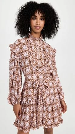 Discount ⌛ Zimmermann Daisy Mini 👗 Dress Pink Daisy 👍